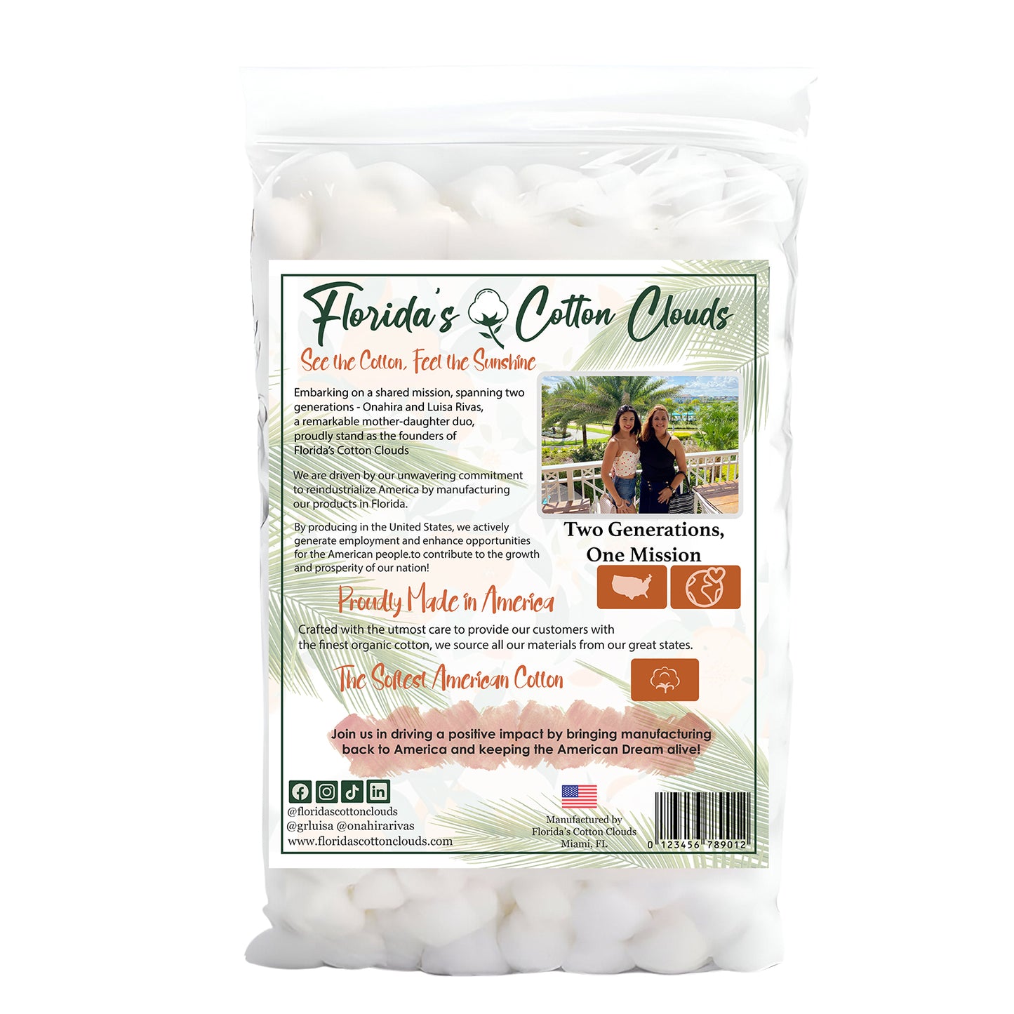 Cotton Balls, 100 Count