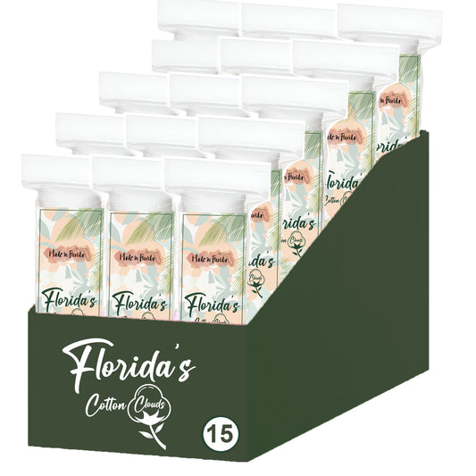 Cotton Pads PDQ Florida Green 36 Units