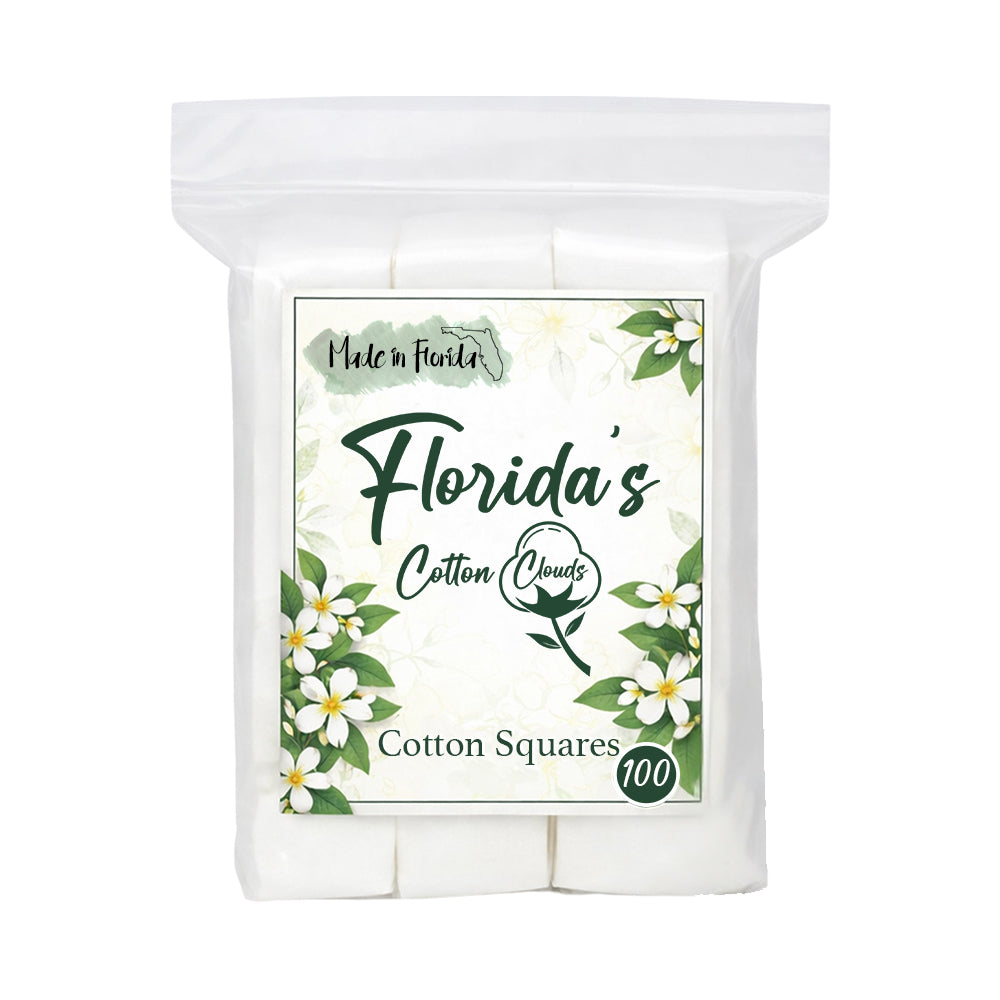 Cotton Squares, 100 Count