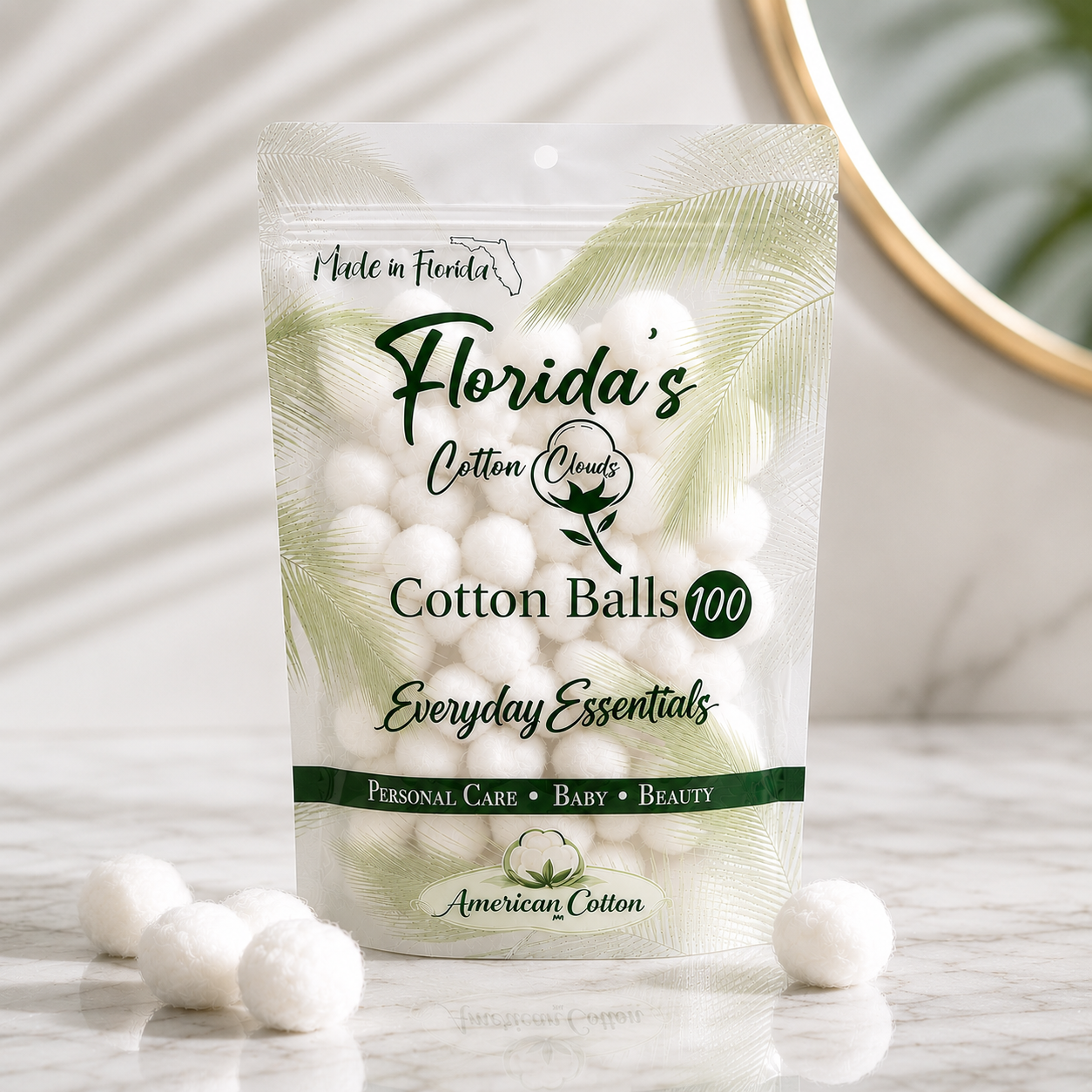 Cotton Balls, 100 Count