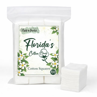 Cotton Squares, 100 Count