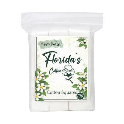 Cotton Squares, 100 Count