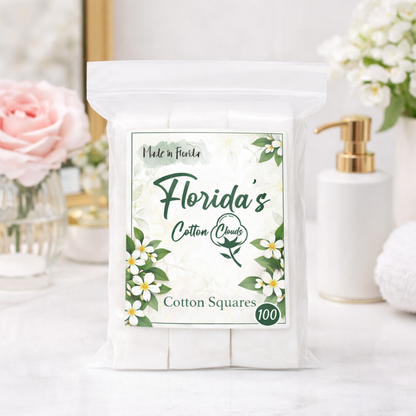 Cotton Squares, 100 Count