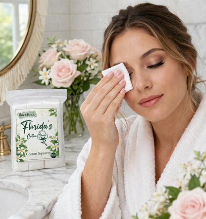 Cotton Squares, 100 Count