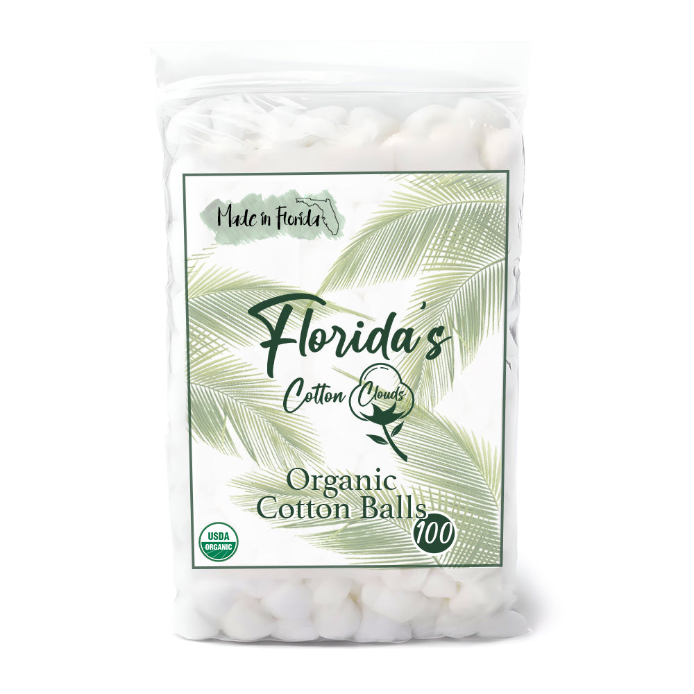 Florida's Cotton Clouds Organic Cotton Balls 
